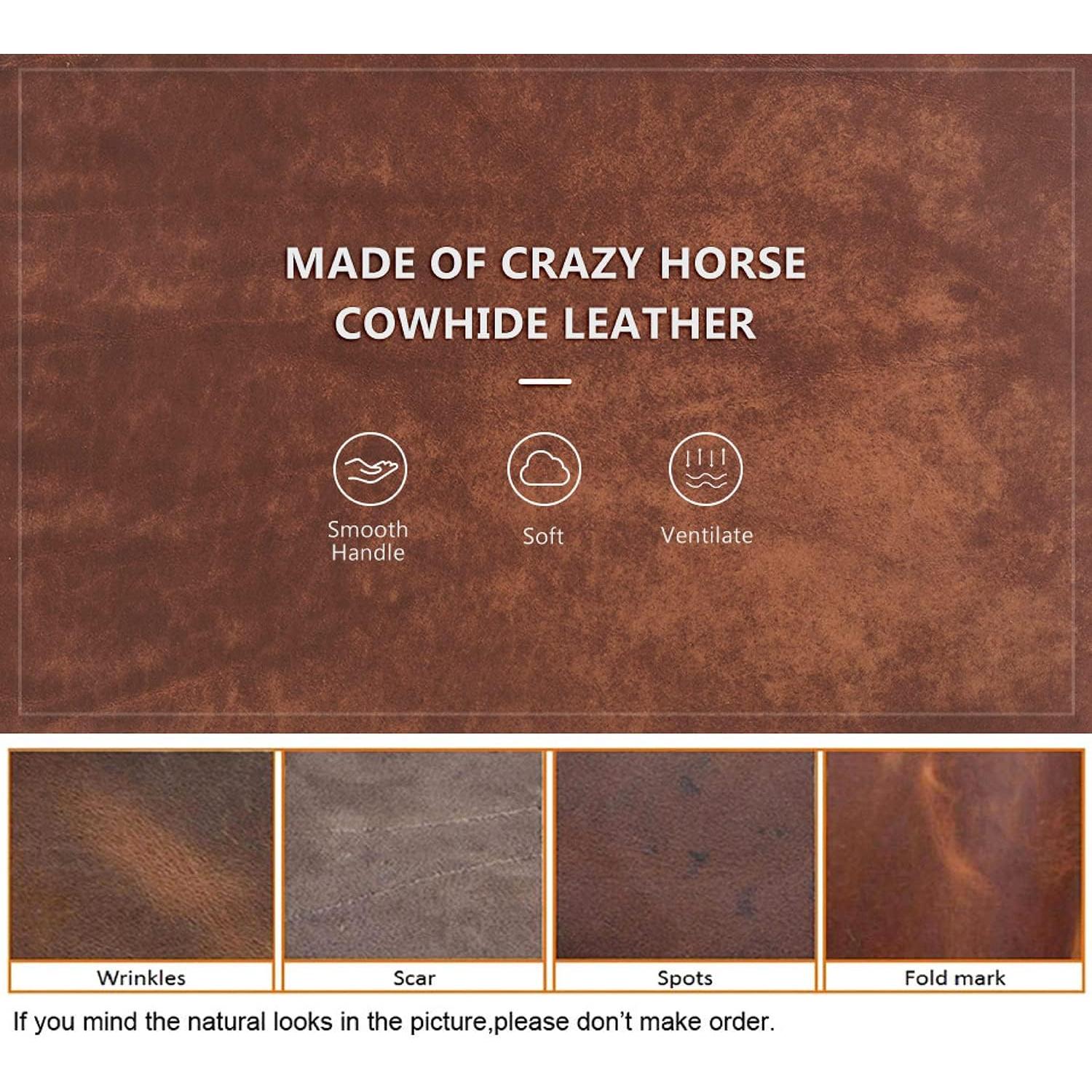 Funda para Laptop de Cuero CataPurus 14.2" Vintage Marrón