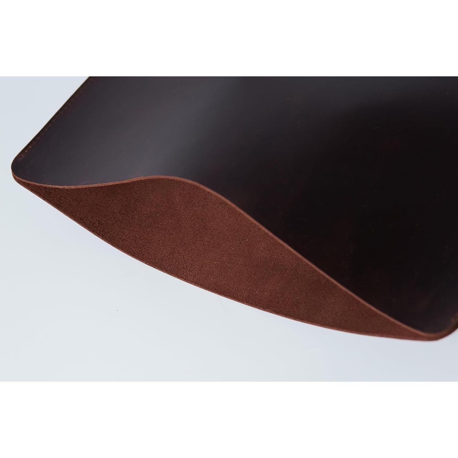 Funda de Laptop de Cuero Marrón para MacBook Air 13" 2025