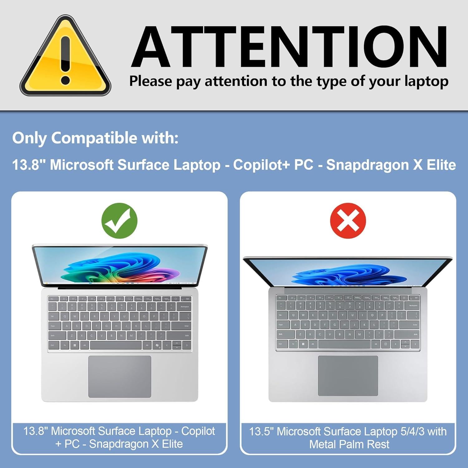 Funda MEEgoodo para Microsoft Surface Laptop 13.8" 2024 Floral