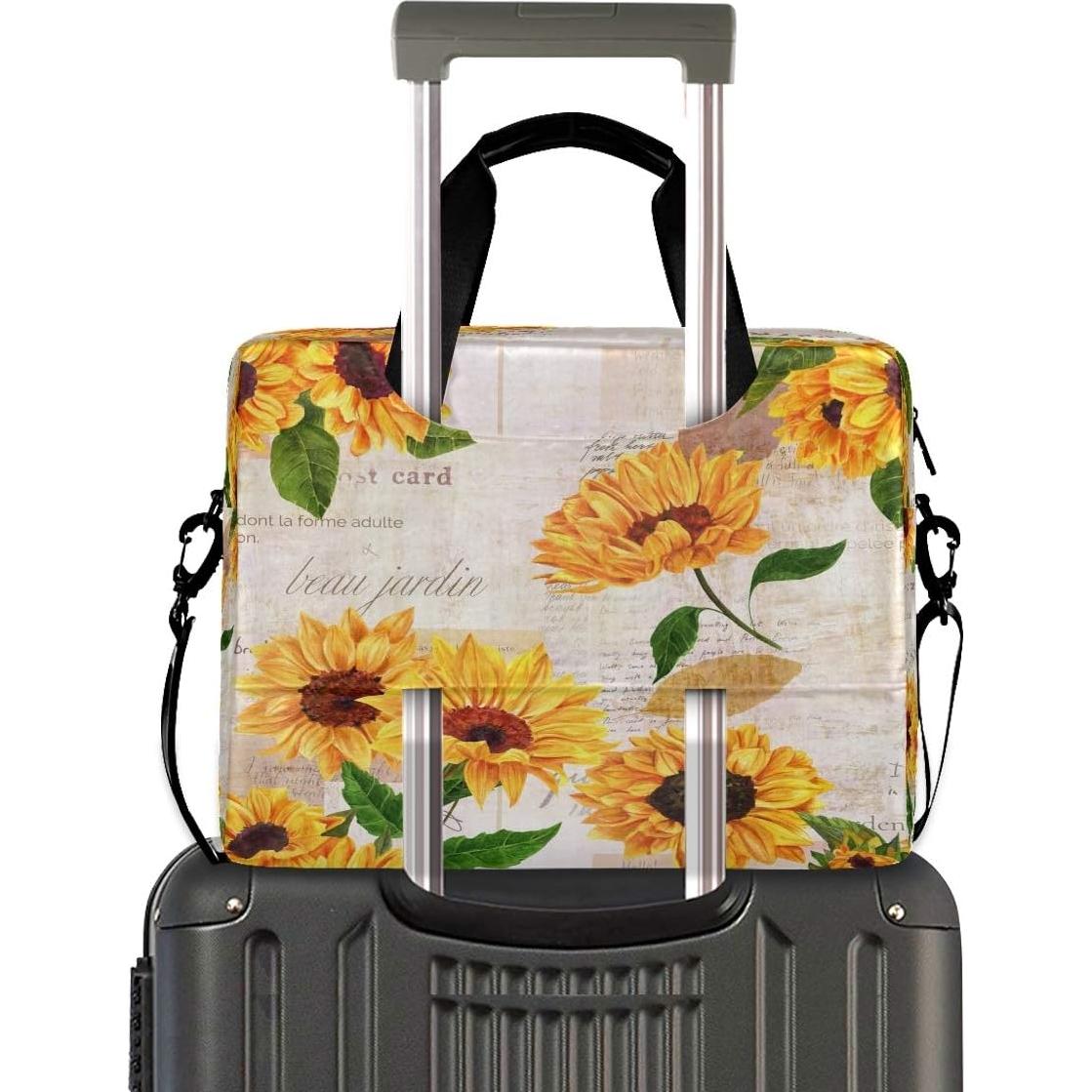 Bolsa para Laptop Yulife Girasol 40x7.5x30 cm Unisex