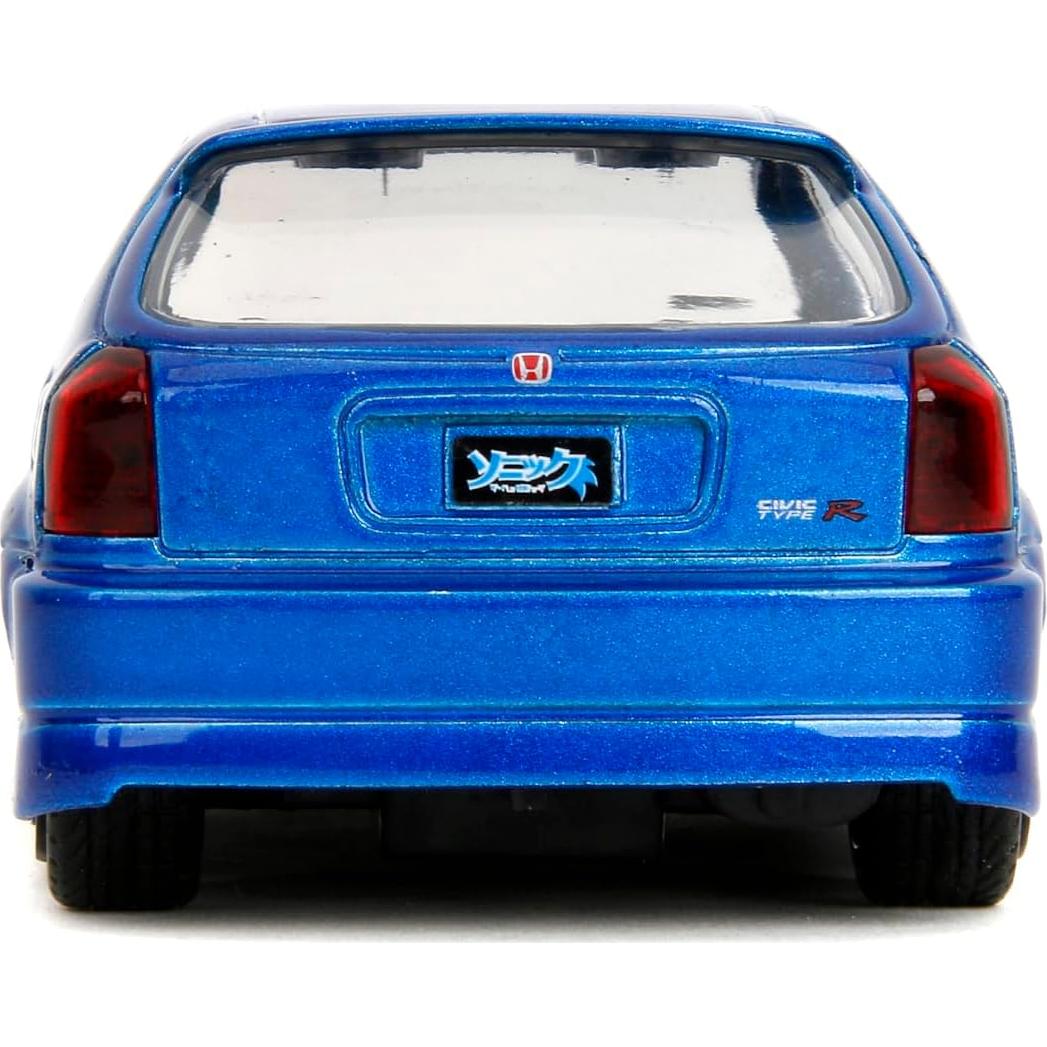 Jada Toys Sonic The Hedgehog 1997 Honda Civic Type-R 1:32