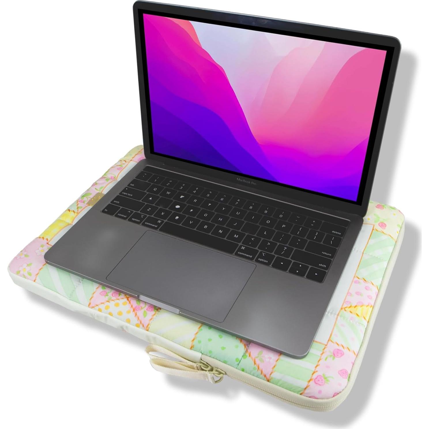 Funda de Laptop Sonix Puffy 15-16" Acolchada Floral