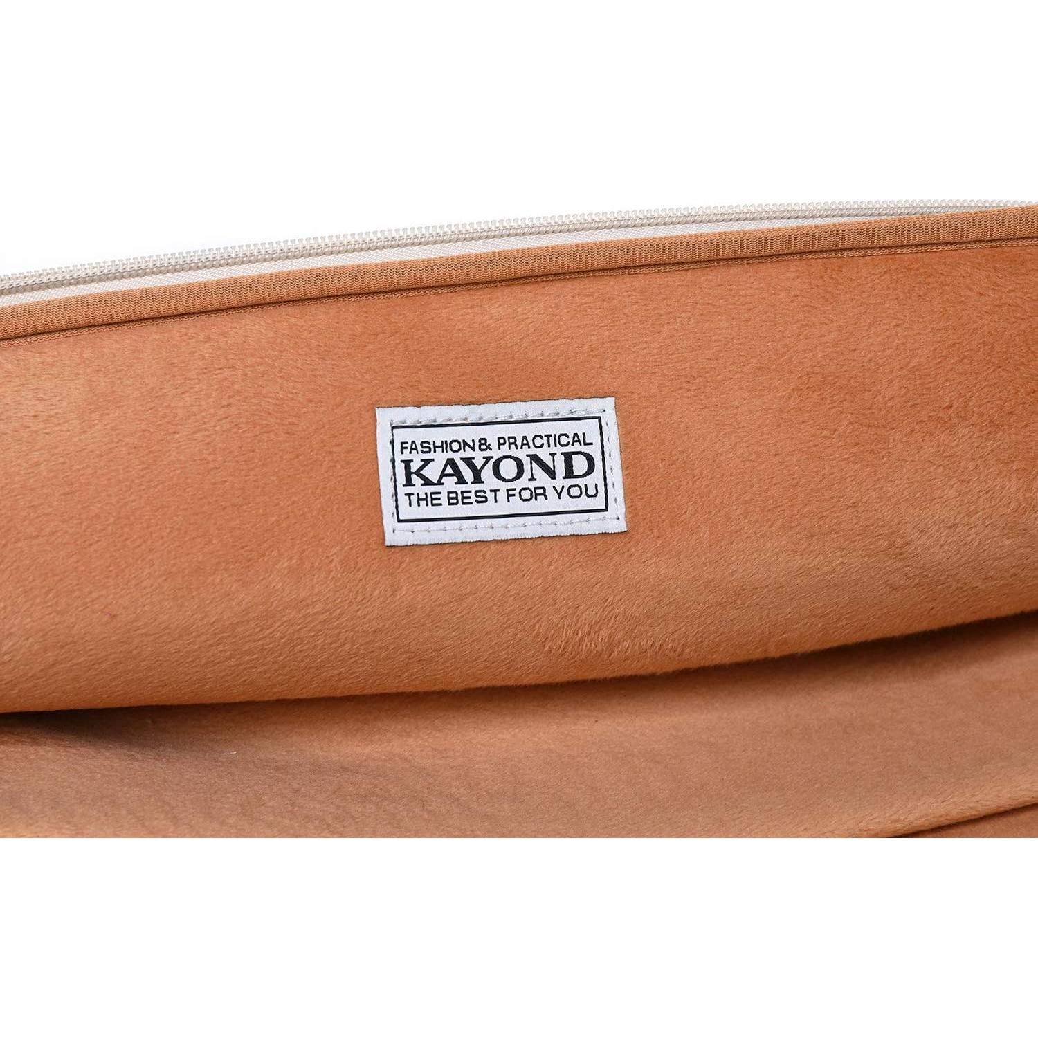 Funda de Laptop Kayond 11.6" Impermeable Camelia Blanca