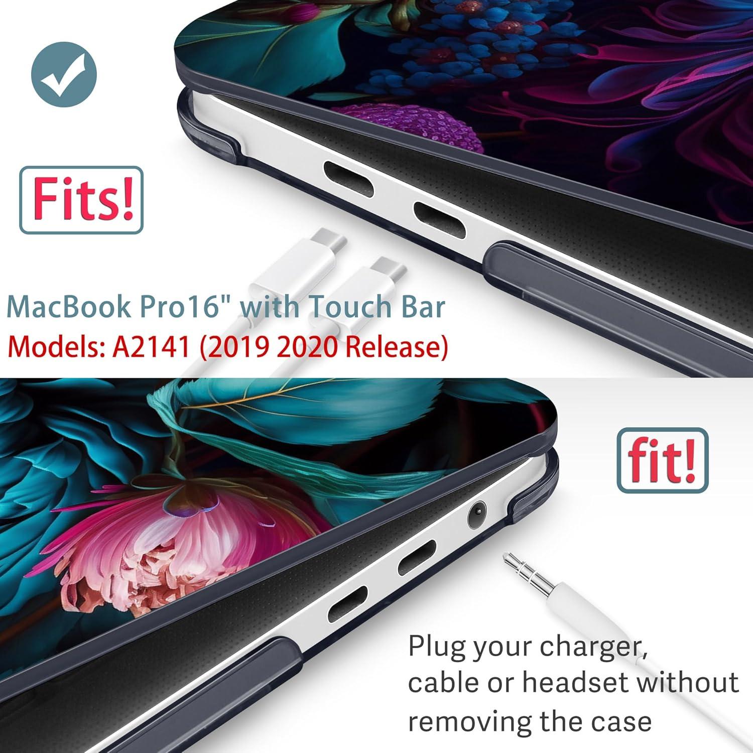 Funda Dura May Chen para MacBook Pro 16" A2141 Floral Vintage