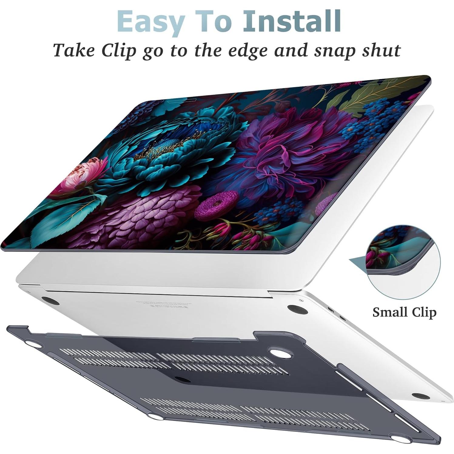 Funda Dura May Chen para MacBook Pro 16" A2141 Floral Vintage