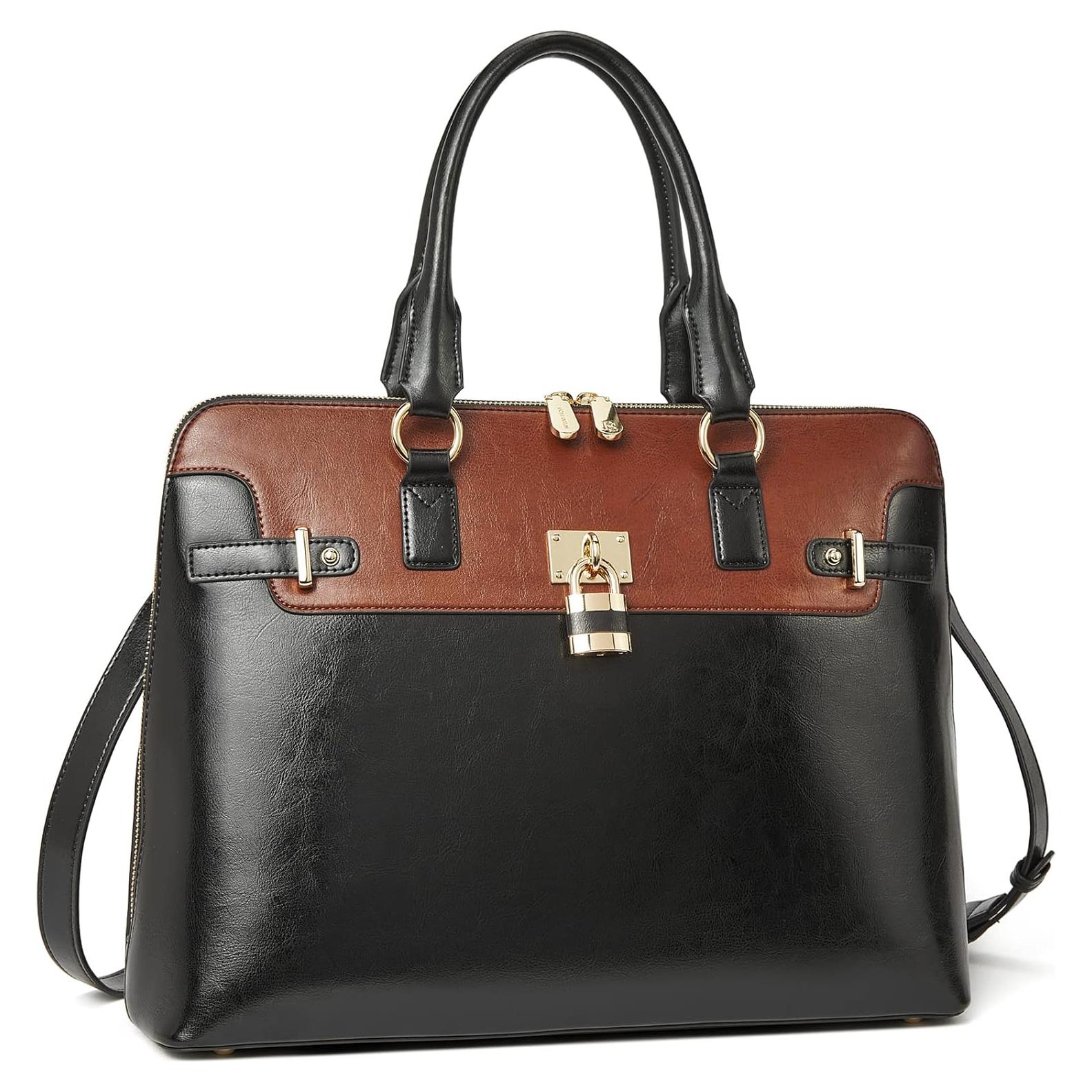 Maletín de Cuero para Laptop BOSTANTEN 15.6" Mujeres