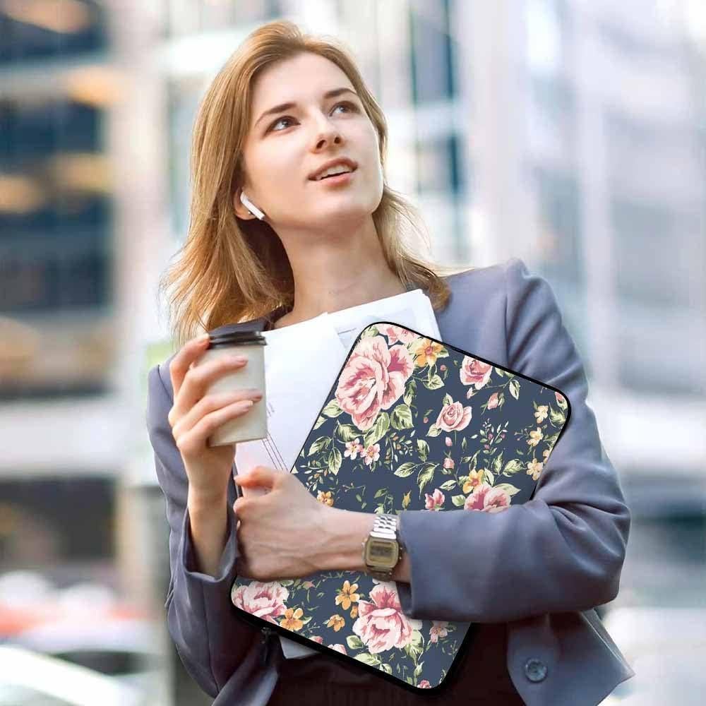 Funda para Laptop 15.6" Nicokee Rosa Vintage Floral