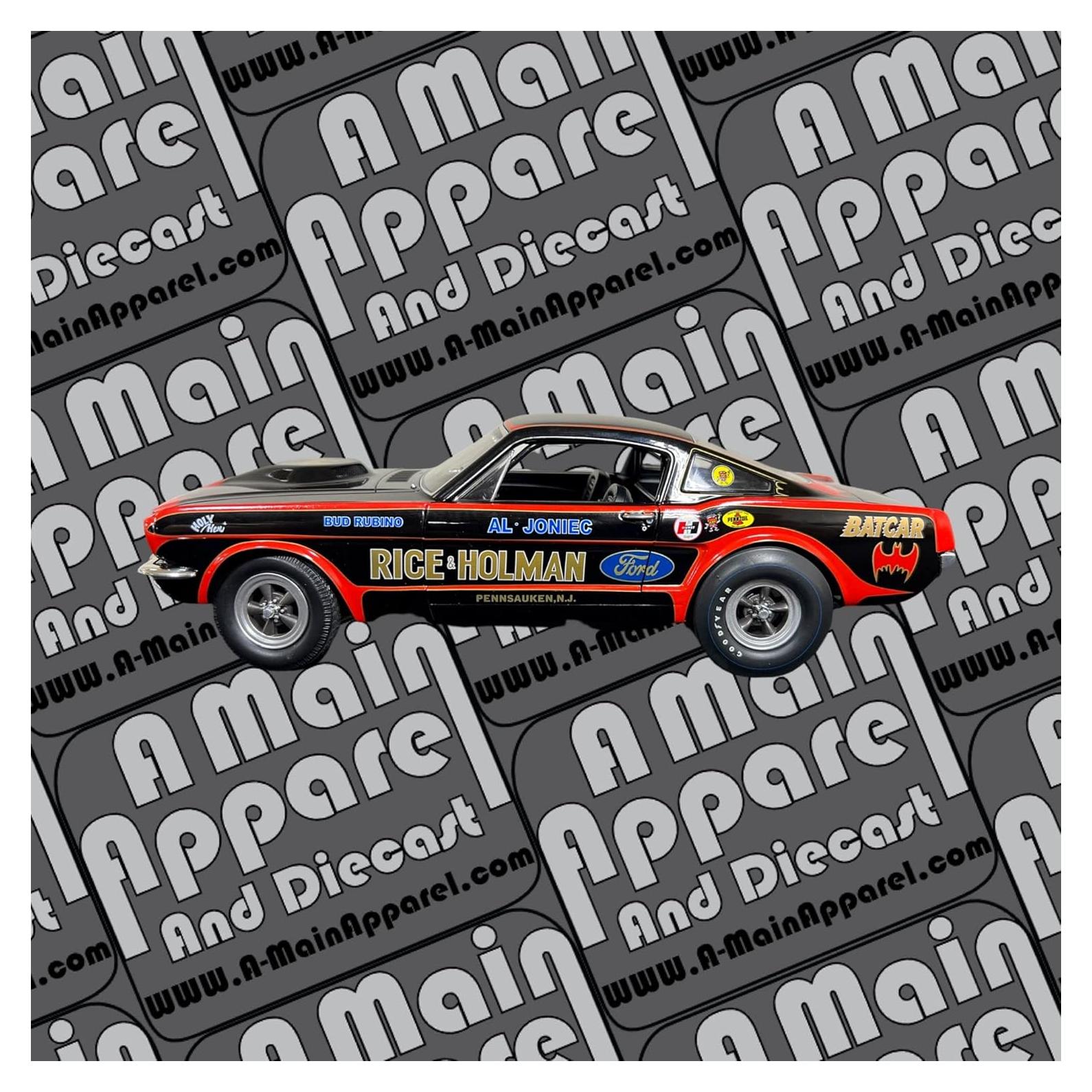 Auto de Juguete AFX BatCar Negro Edición Limitada 1/18