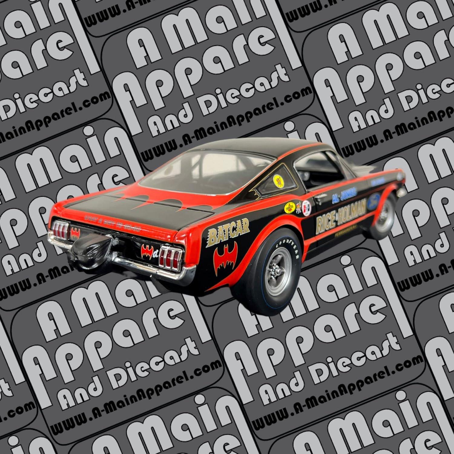 Auto de Juguete AFX BatCar Negro Edición Limitada 1/18