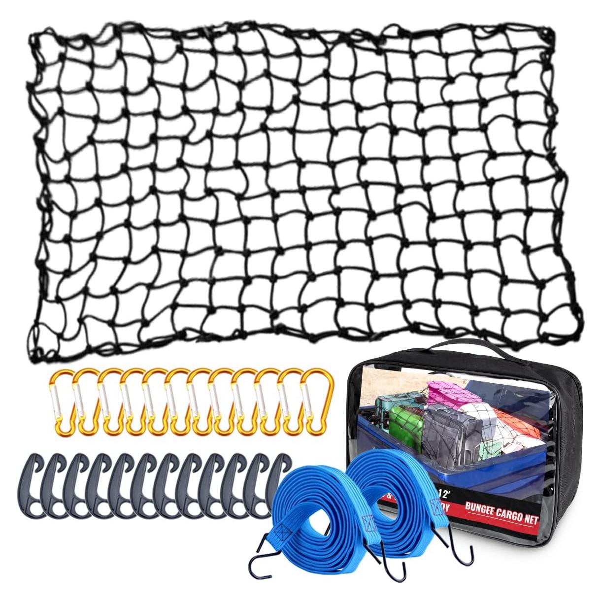 Red de Carga Bungee AxPower 182x122 cm con 12 Ganchos