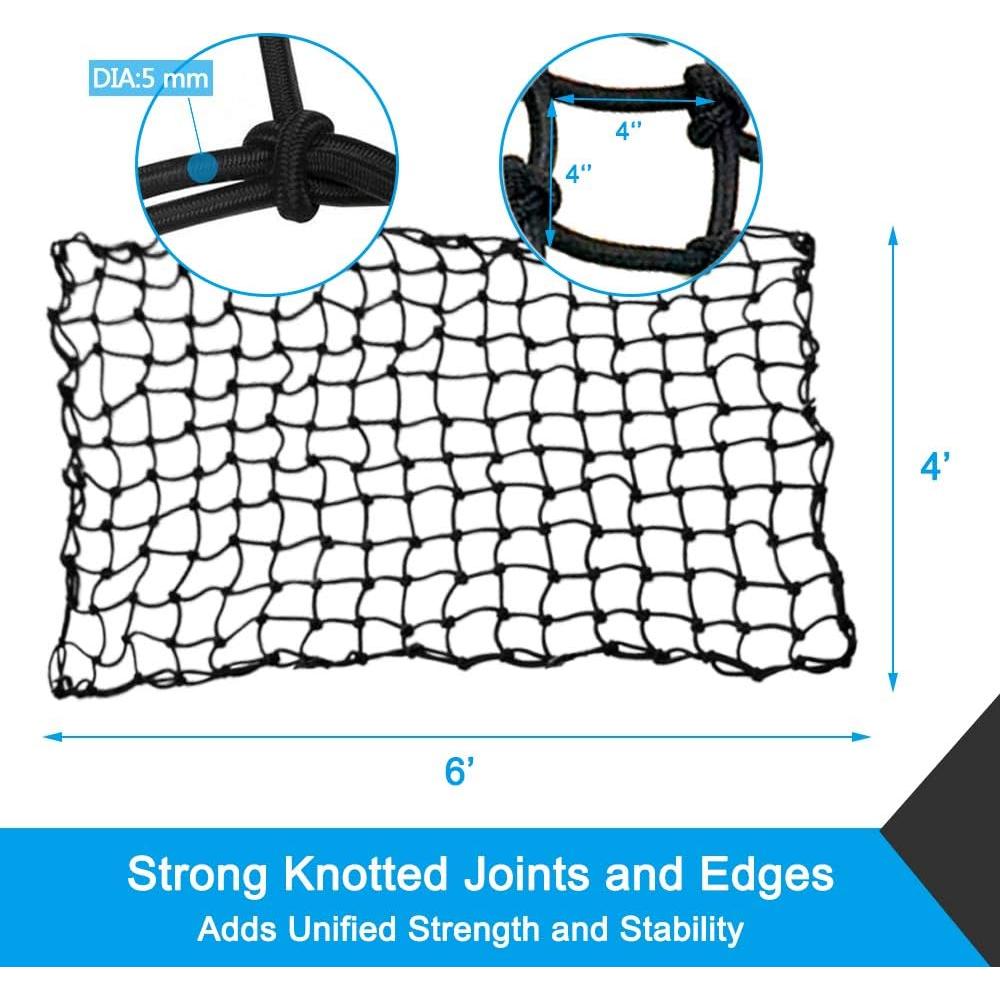 Red de Carga Bungee AxPower 182x122 cm con 12 Ganchos