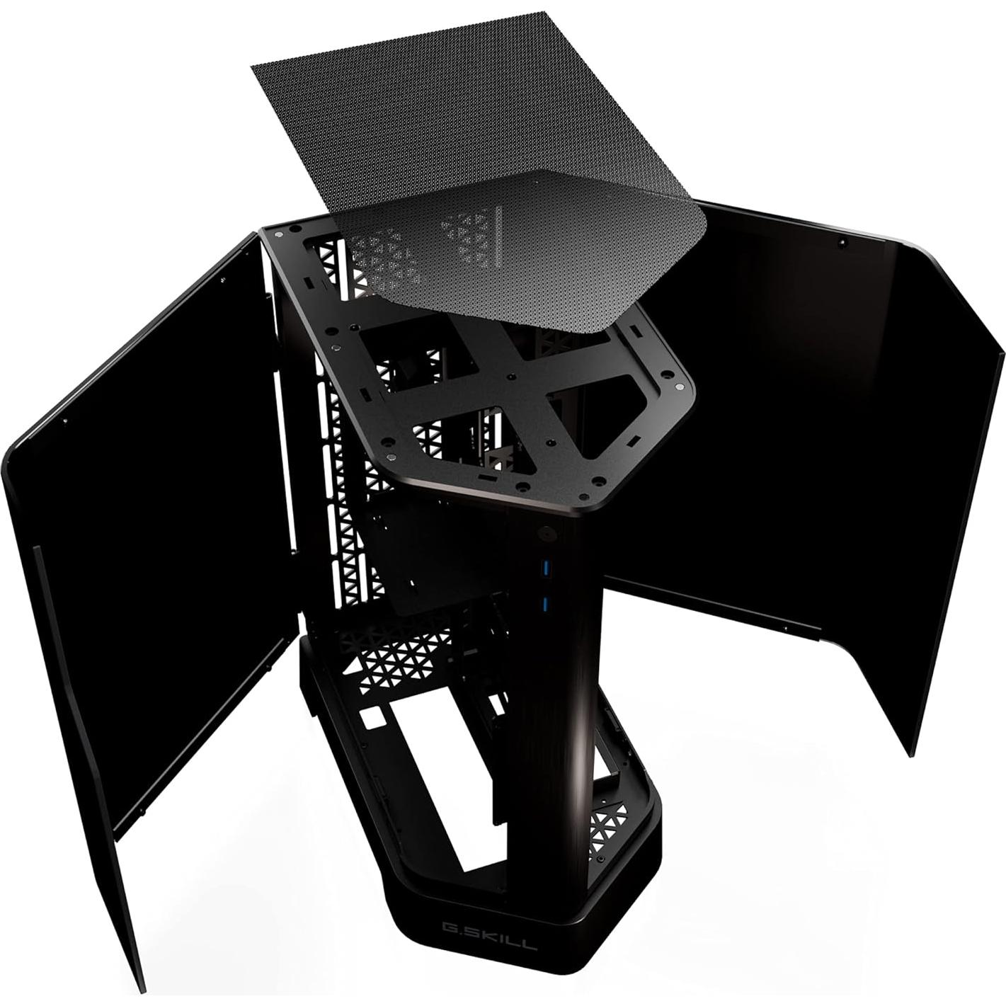 Caja Mini-ITX G.SKILL Z5i Vidrio Templado Curvado - Negro