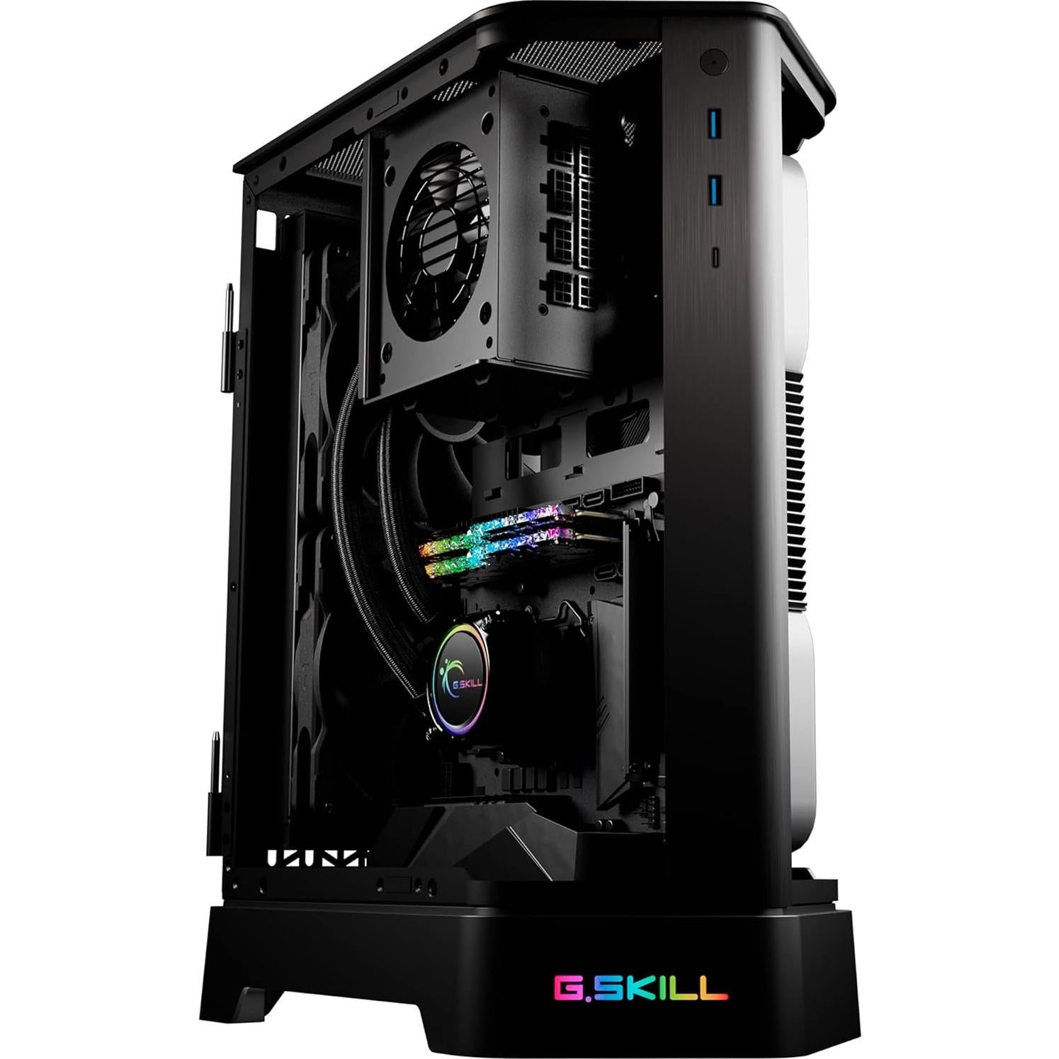 Caja Mini-ITX G.SKILL Z5i Vidrio Templado Curvado - Negro