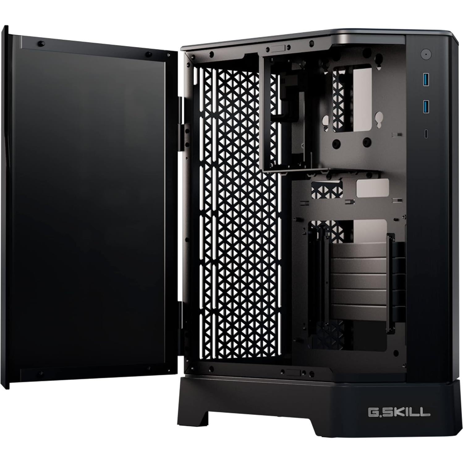Caja Mini-ITX G.SKILL Z5i Vidrio Templado Curvado - Negro