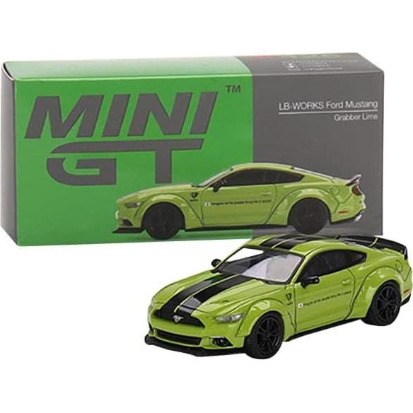 Coche Diecast LB-Works Grabber Verde Lima 1/64 Ed. Limitada