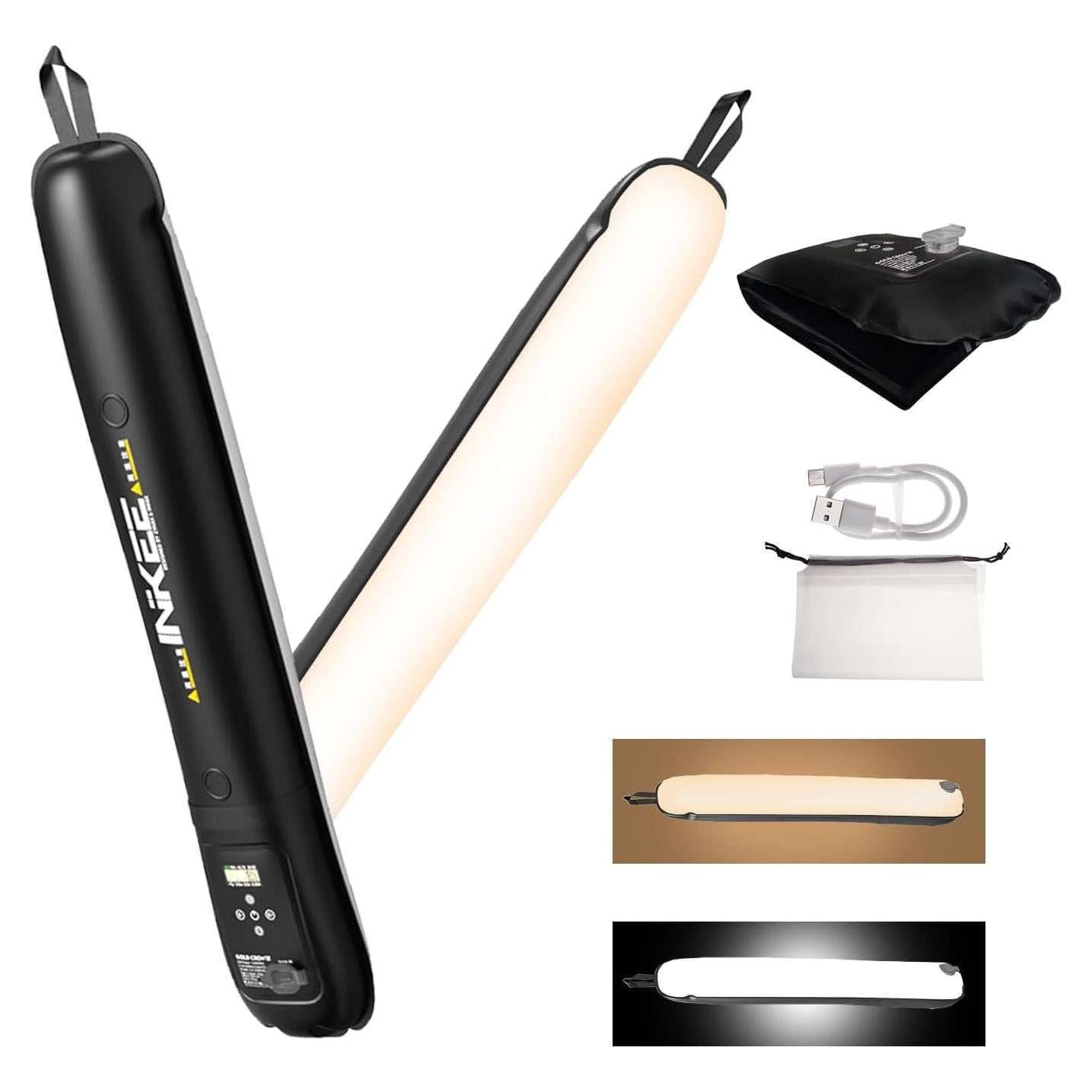 Luz LED Inflable Bi-Color INKEE GC12 12W 2700K-6500K