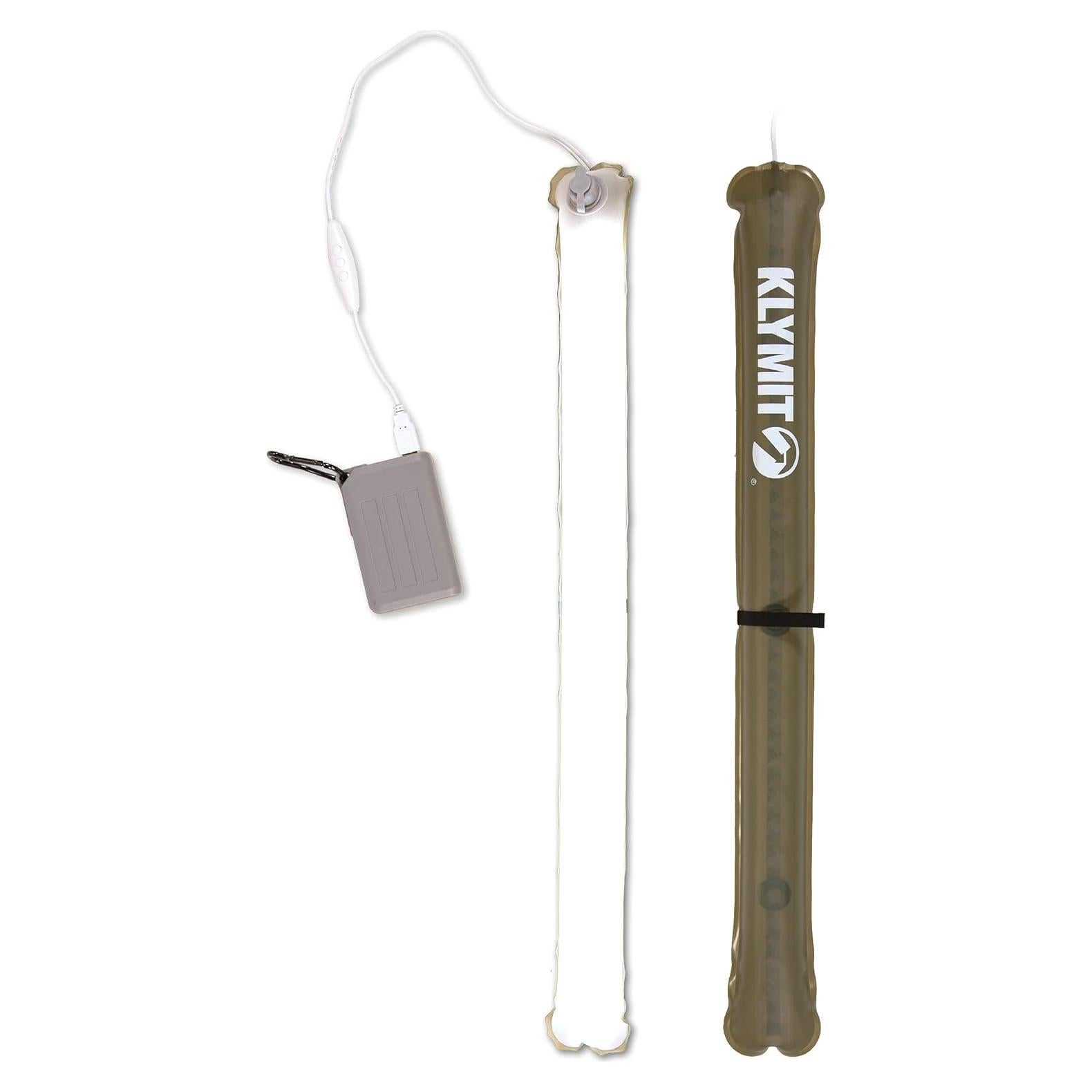 Klymit Tubo de Luz Everglow Inflable 45.72 cm LED Blanco