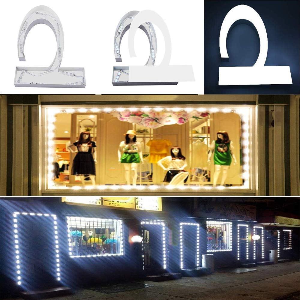 LED Module, 20pcs 9.8 Ft 5730 SMD 150LM Per LED IP65 Waterproof Decorative Light for Inflatables with Tape Adhesive Backside (White Light)