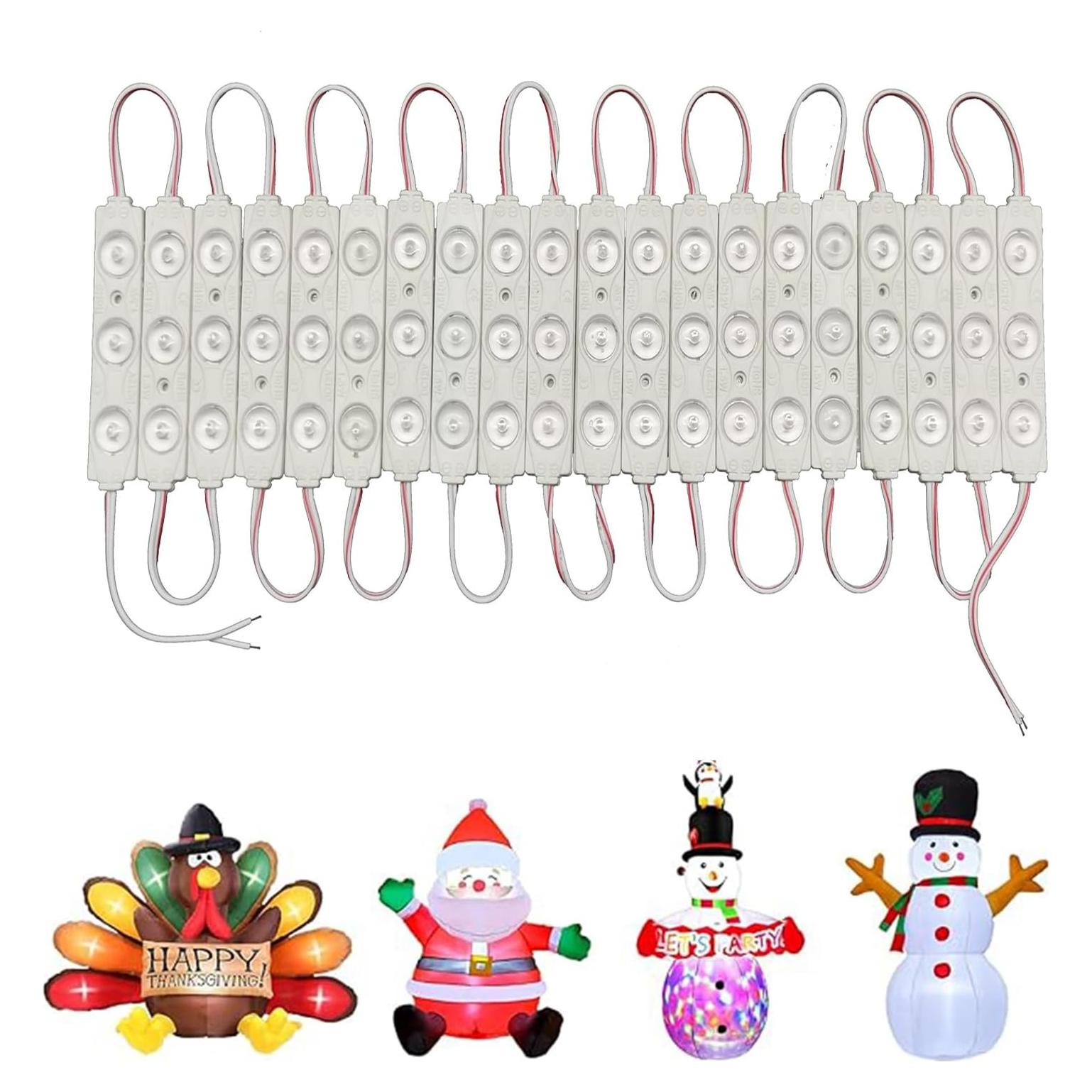 Módulo LED 20pcs 2.99m 2835 SMD 150LM IP65 Blanco