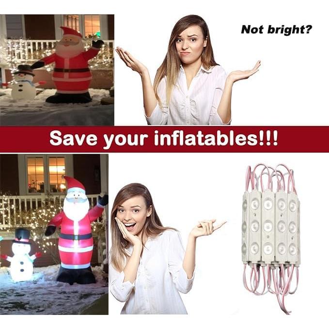 Módulo LED 20pcs 2.99m 2835 SMD 150LM IP65 Blanco