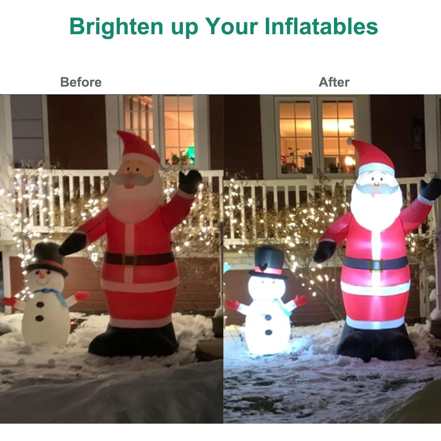 Luces LED de Reemplazo Martronic 12V para Inflables - 20Pcs Blancas