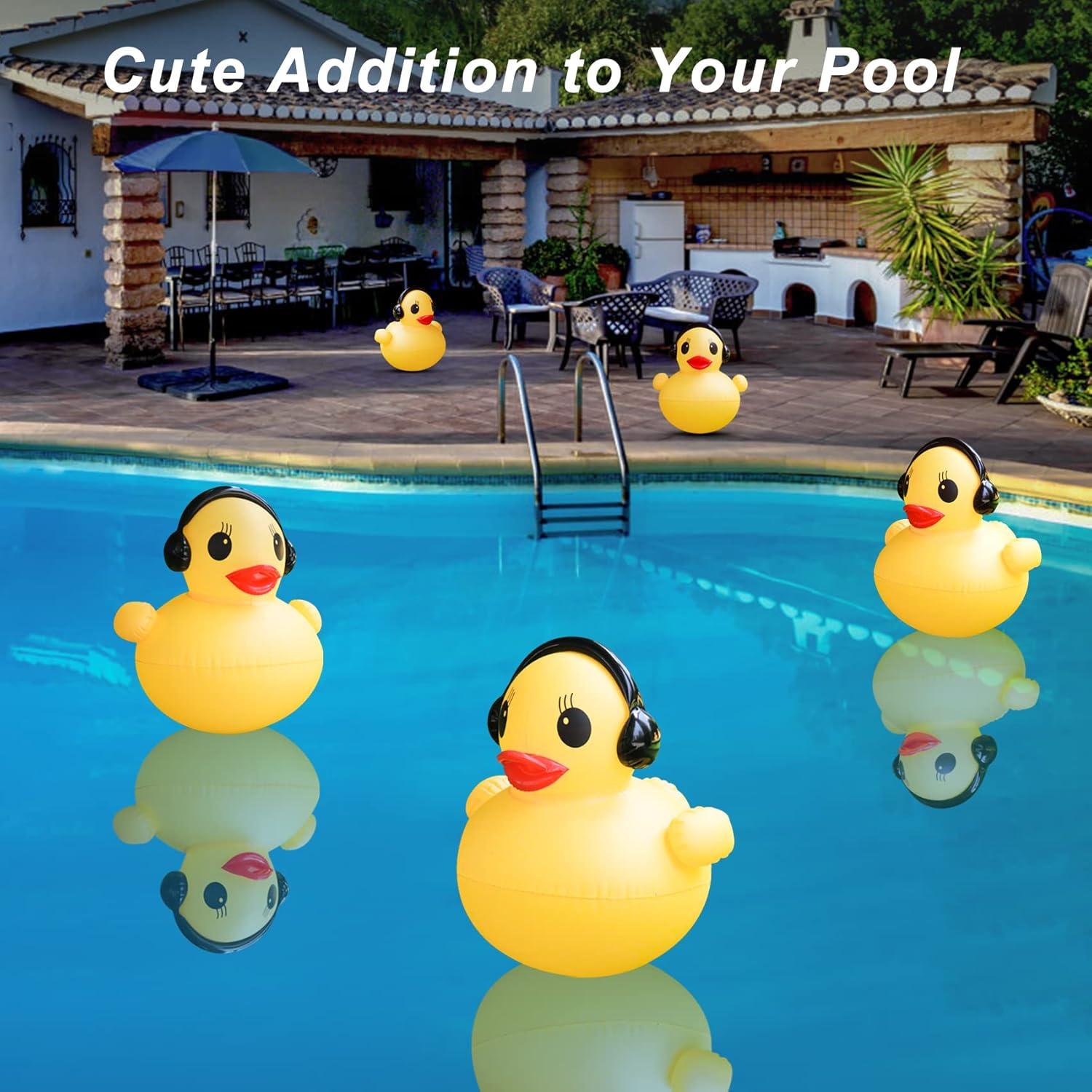 Luces Flotantes de Piscina Solar DeeprBetter 2 Pcs 39 cm