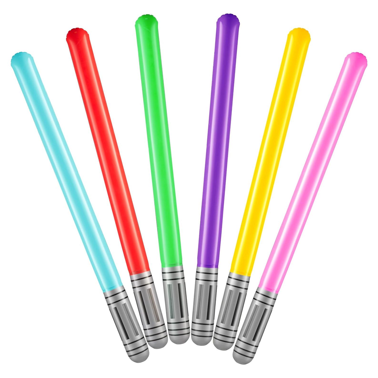 Sables de Luz Inflables Bedwina - Paquete de 6, 88.9 cm