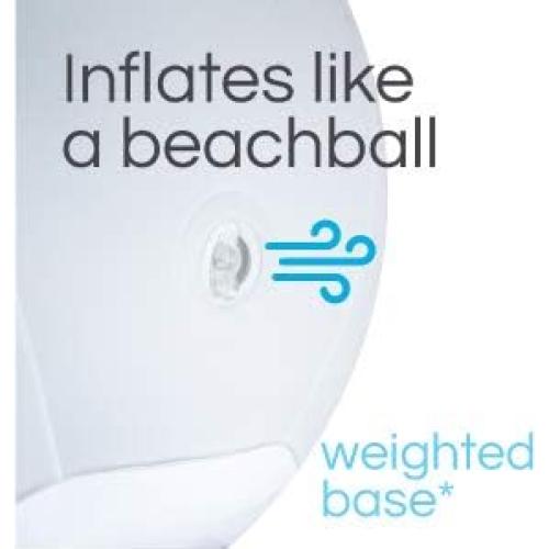 POP 12-inch Floating Pool Lights, Solar Powered LED Glow Balls, 4 Changing Colors, Waterproof, Inflatable, Floatable Swimming Pool Decor for Outdoor Party Garden Pond Patio Lawn, 4 Pack