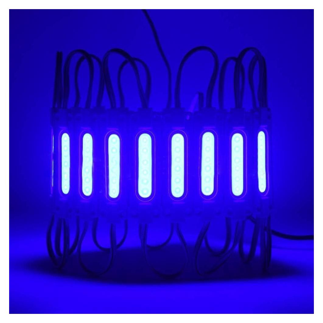 100 Módulos LED 12V IP65 Luz de Reemplazo para Carteles