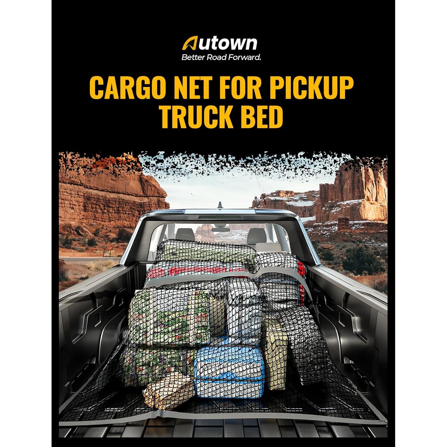 Red de Carga AUTOWN HECN42-S1 2,54 cm con 8 Mosquetones