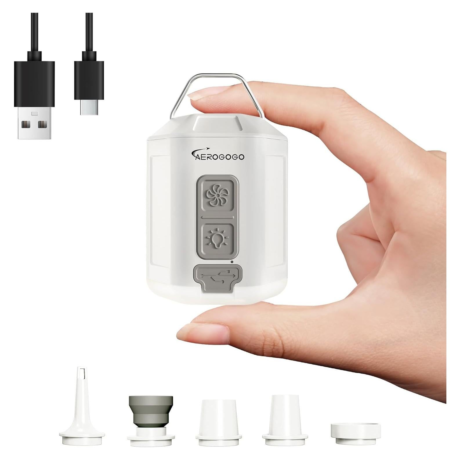 Bomba de aire portátil GIGA PUMP 4.0 recargable 4.2 kPa