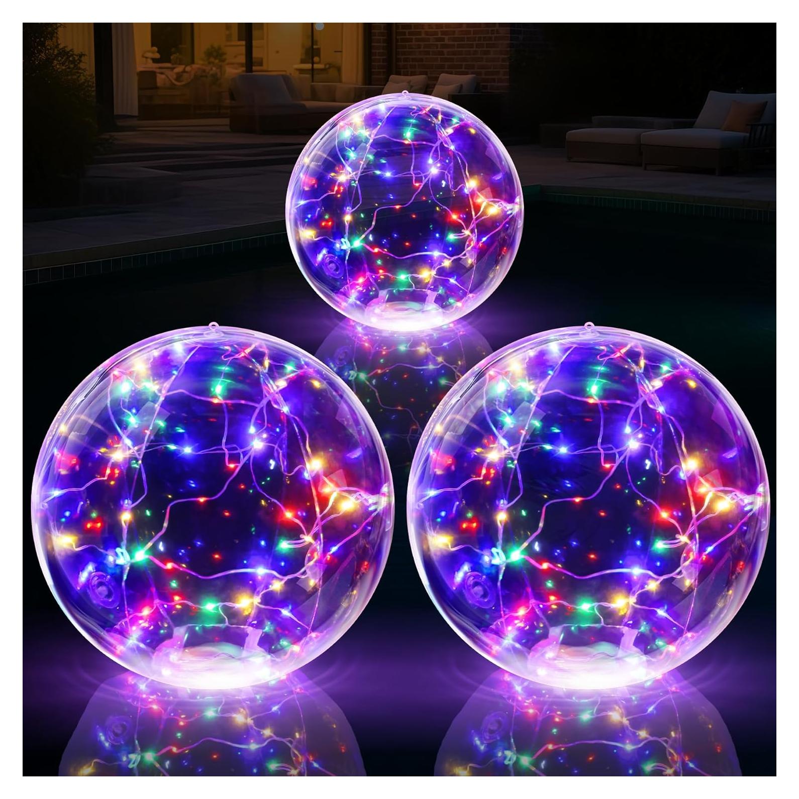 Luces Flotantes Solares para Piscina Niceput 35 cm IP68