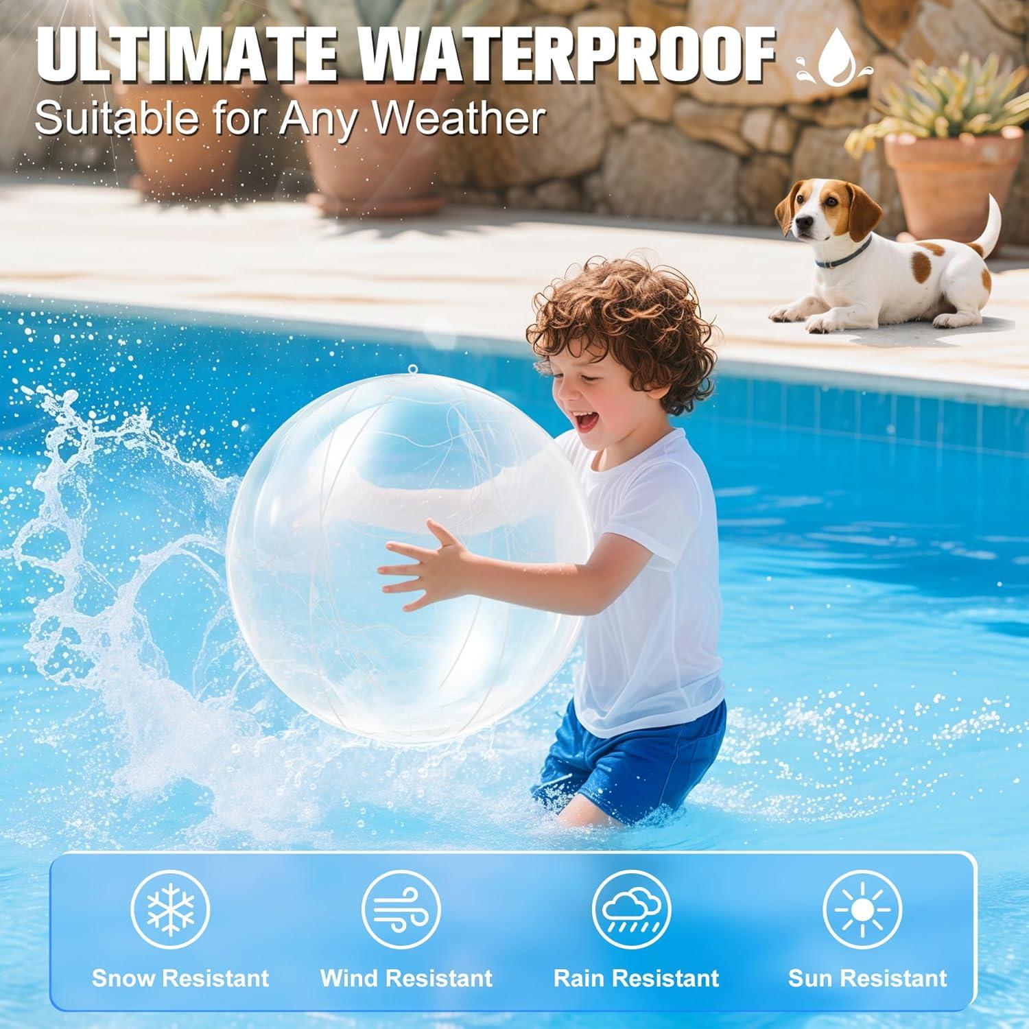 Luces Flotantes Solares para Piscina Niceput 35 cm IP68