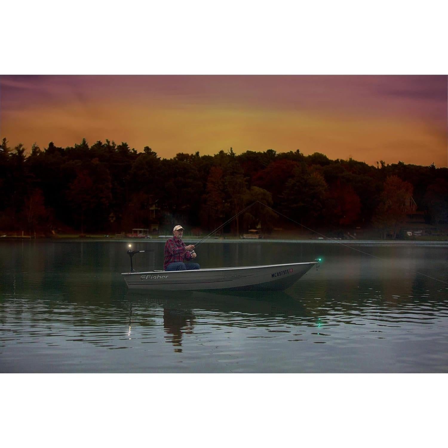 Luz de Navegación Portátil LED Attwood Camo 2023