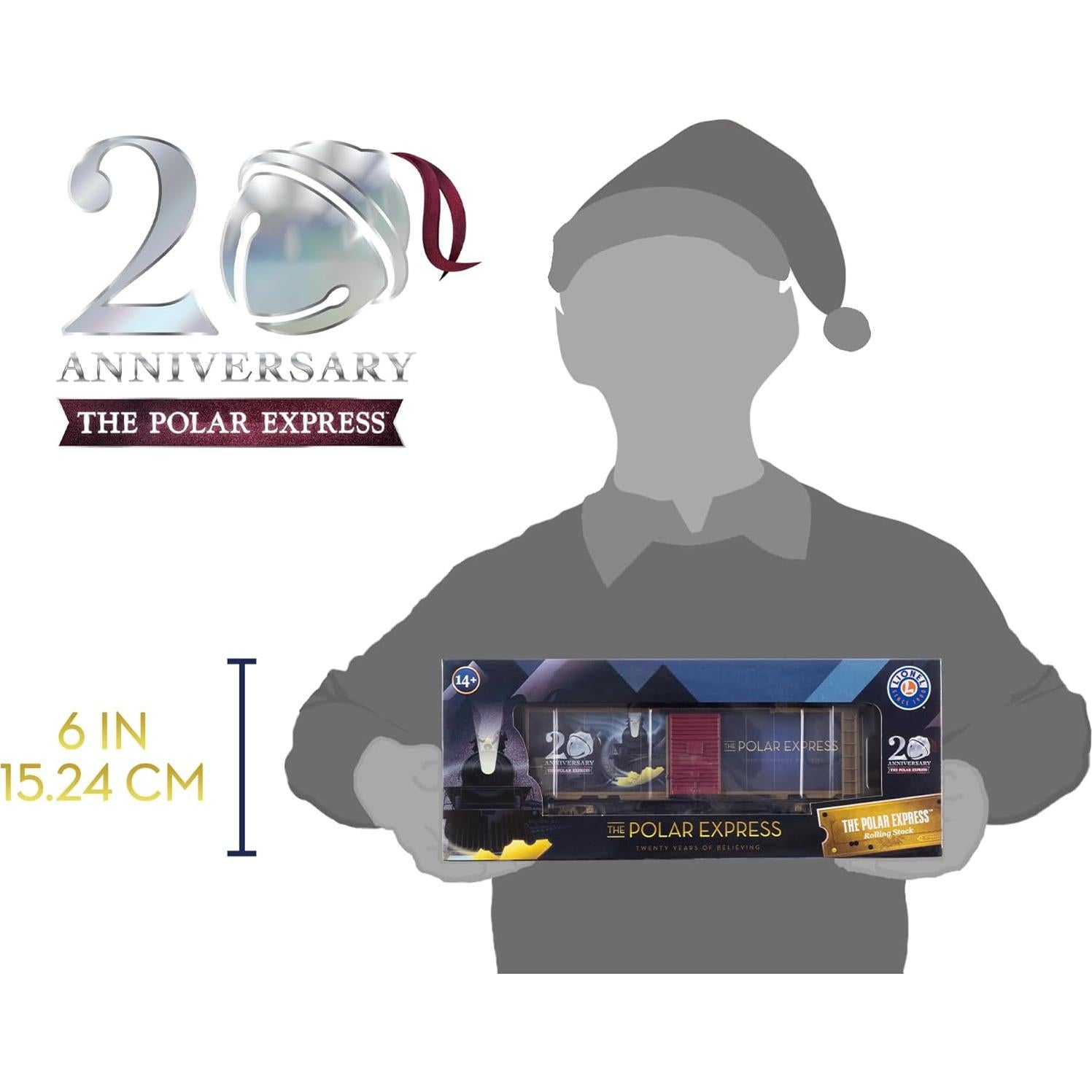 Tren O Gauge Lionel Expreso Polar 20 Aniversario Boxcar