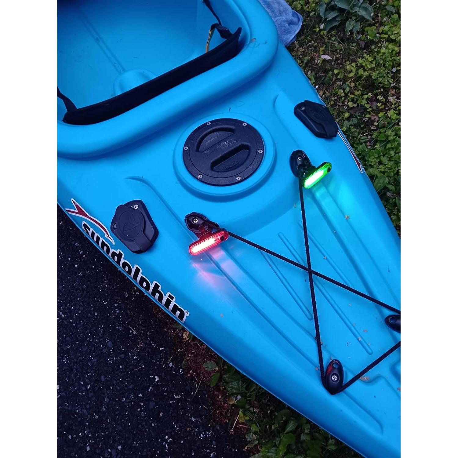 Luces de Navegación Botepon para Kayak y Barco - Impermeables