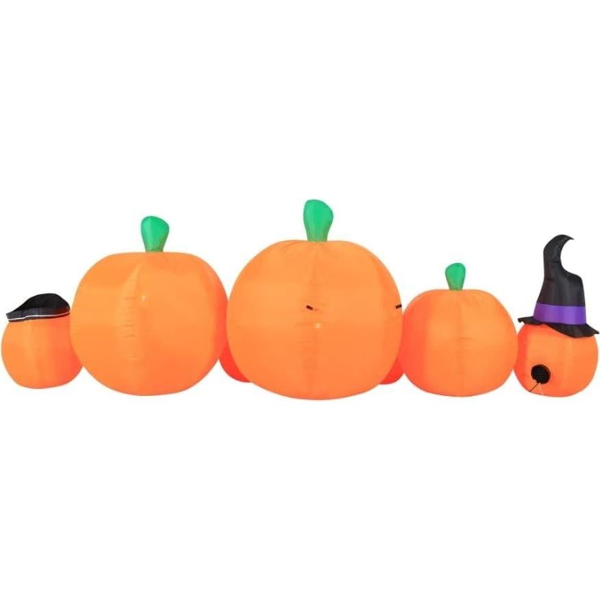 Calabaza Inflable 2.59m Novelty Lights para Jardín Halloween