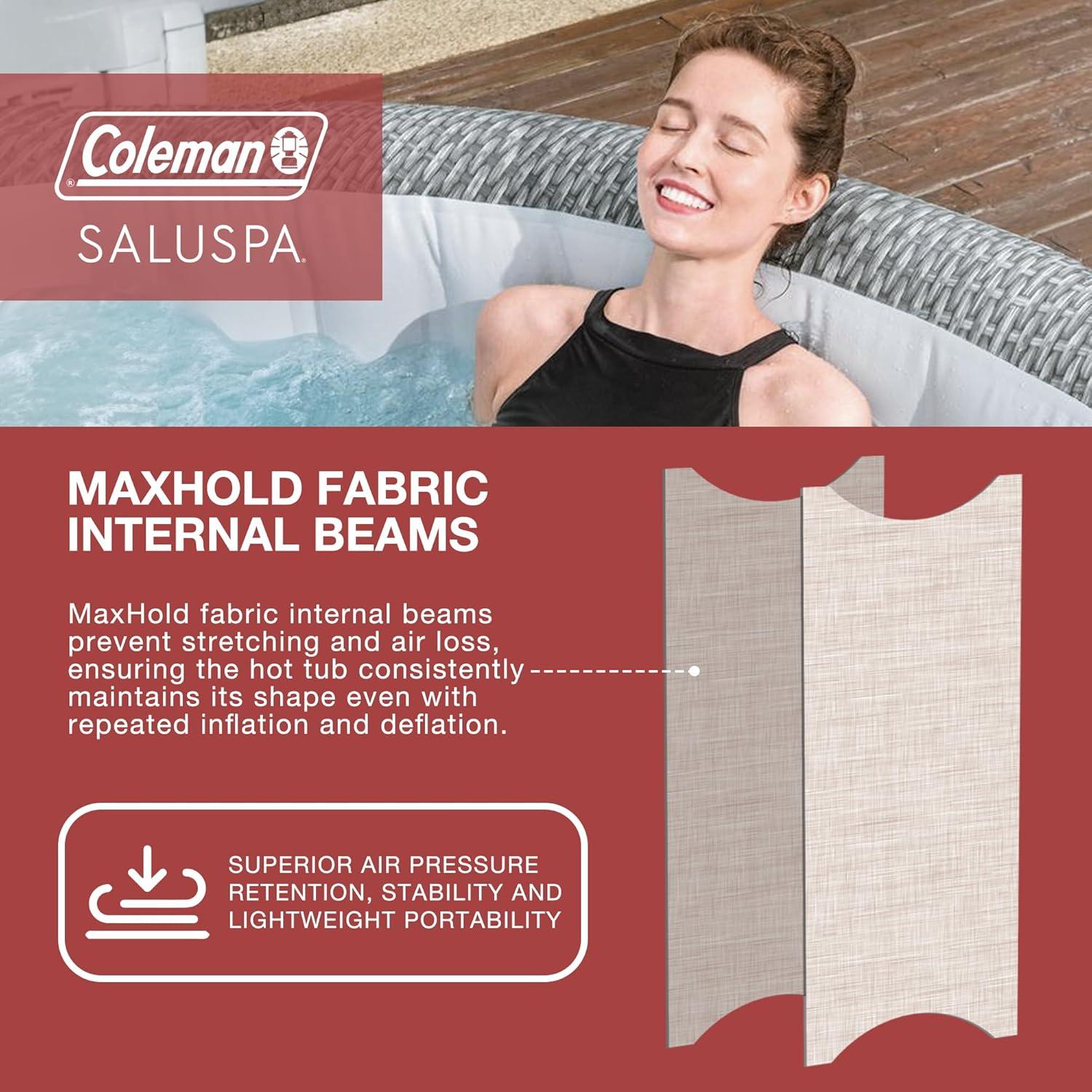 Cascada LED SaluSpa + Jacuzzi Inflable Sicily 7 Personas