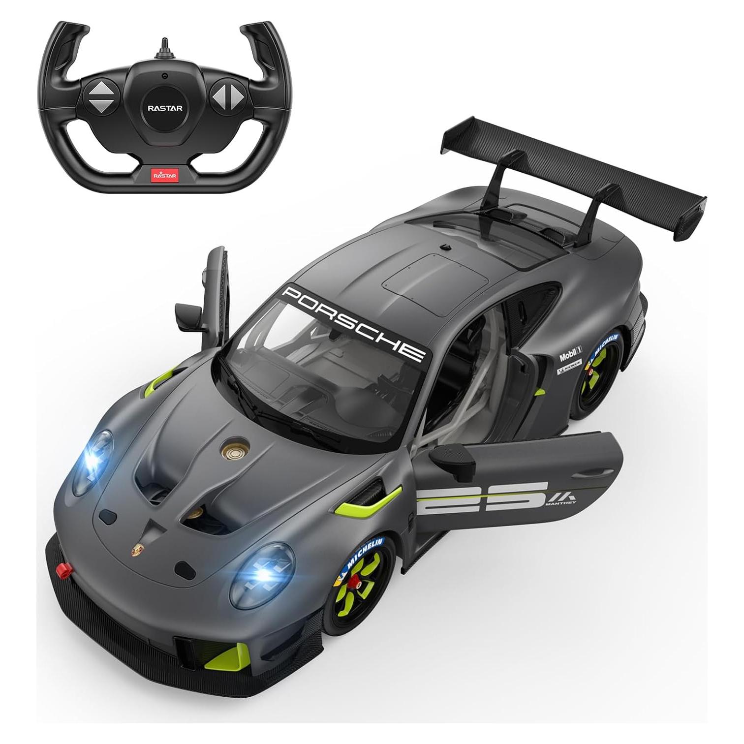 Coche RC Rastar Porsche 911 GT2 RS 1/14 Control Remoto