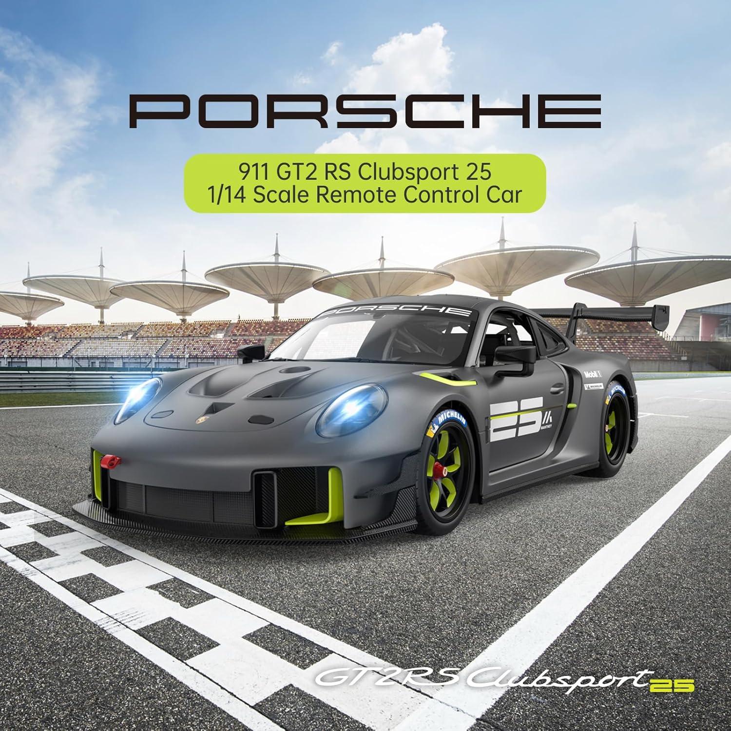 Coche RC Rastar Porsche 911 GT2 RS 1/14 Control Remoto