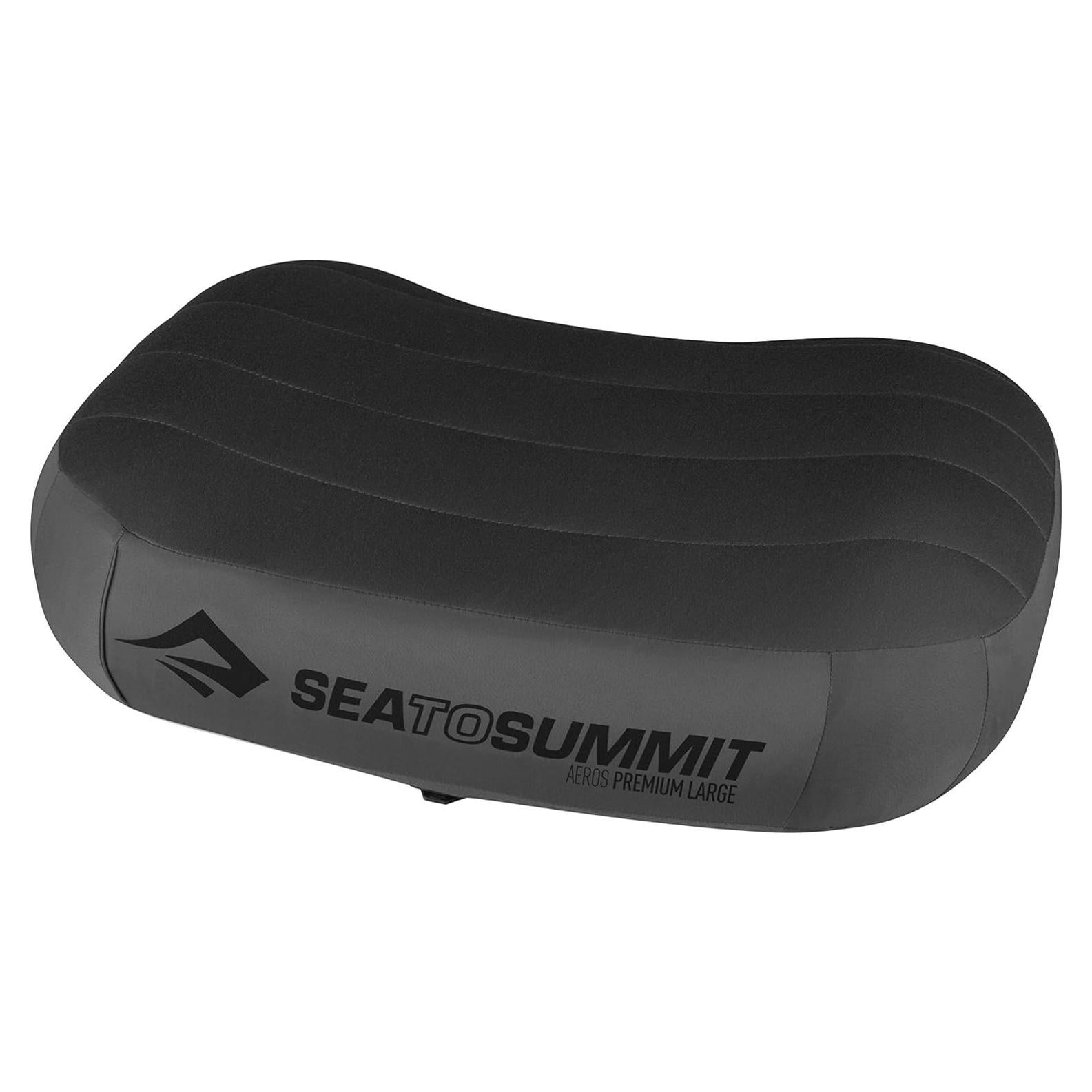 Sea to Summit Aeros Premium Inflatable Travel Pillow, Large (16.5 x 11), Grey