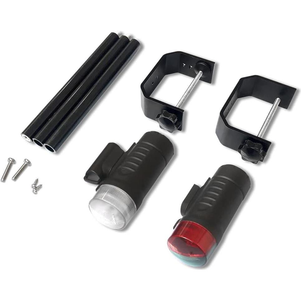 Luz de Navegación LED Portátil Sebnux para Barcos y Kayaks