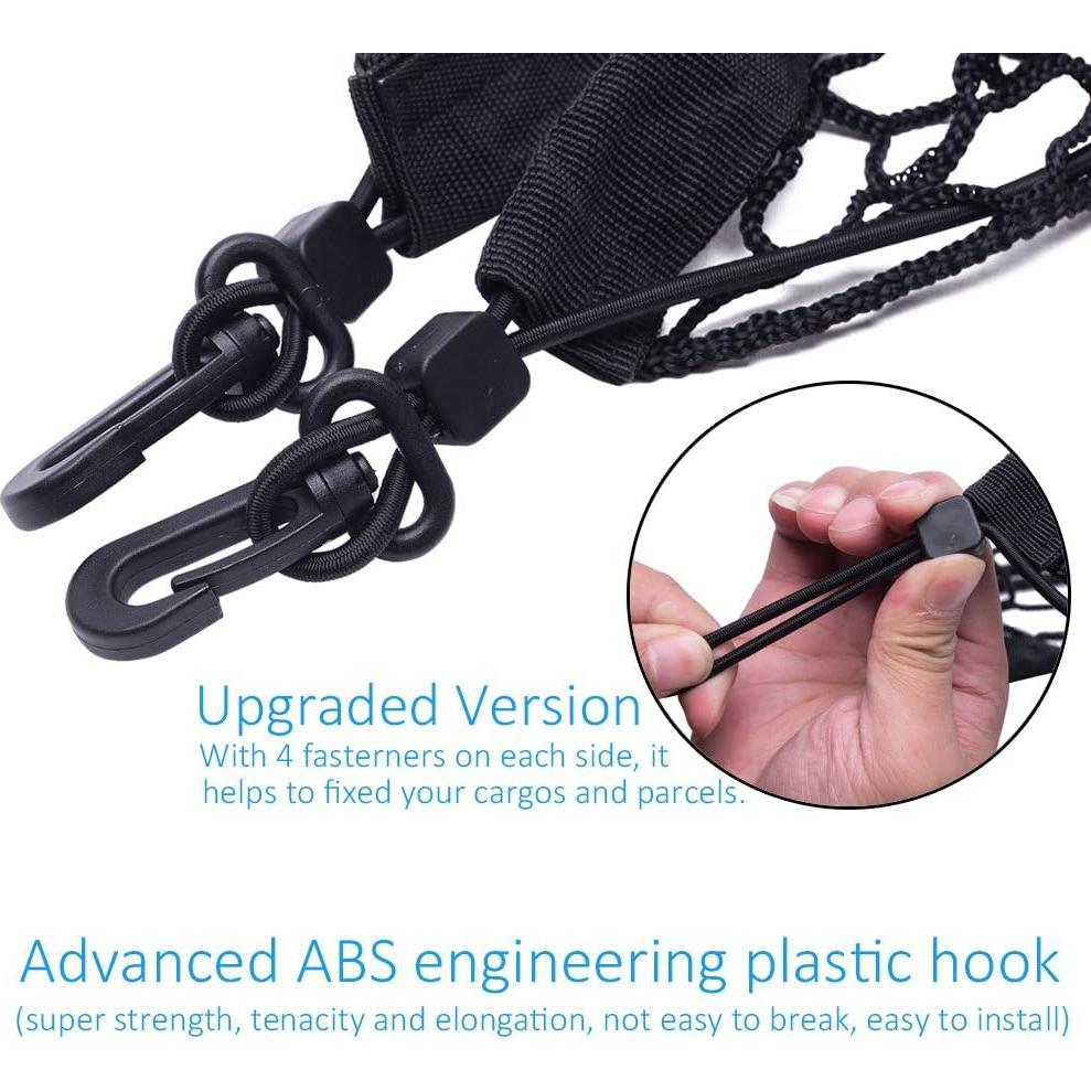 Red de Carga MICTUNING 104x76 cm Organizador Maletero SUV