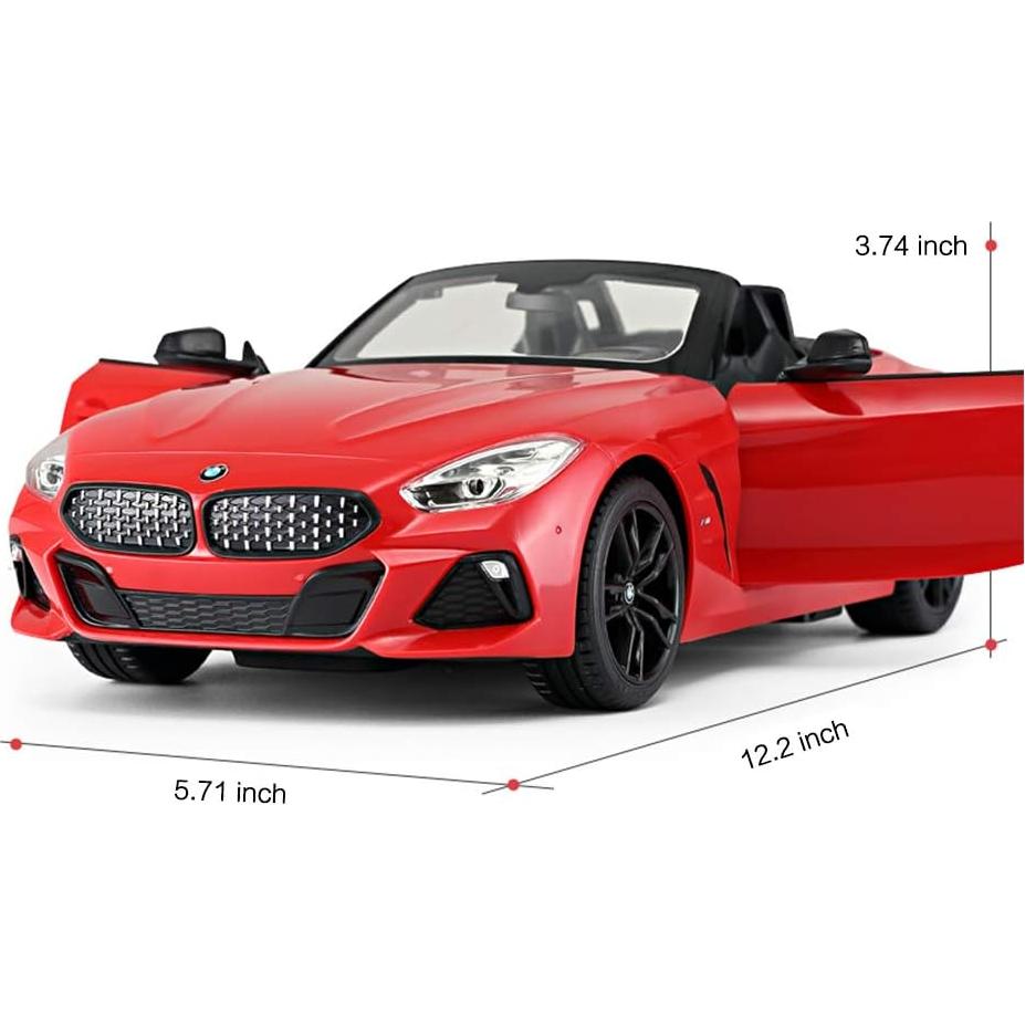 Coche RC Rastar BMW Z4 Roadster 1/14 Rojo Control Remoto