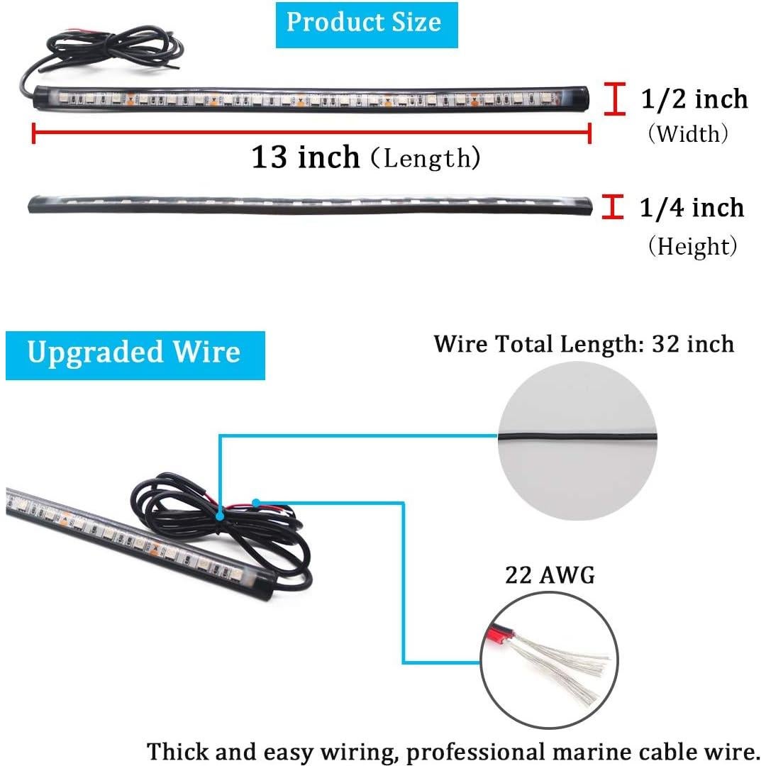 Luces de Navegación Marinas Boaton LED 2.2W Impermeables