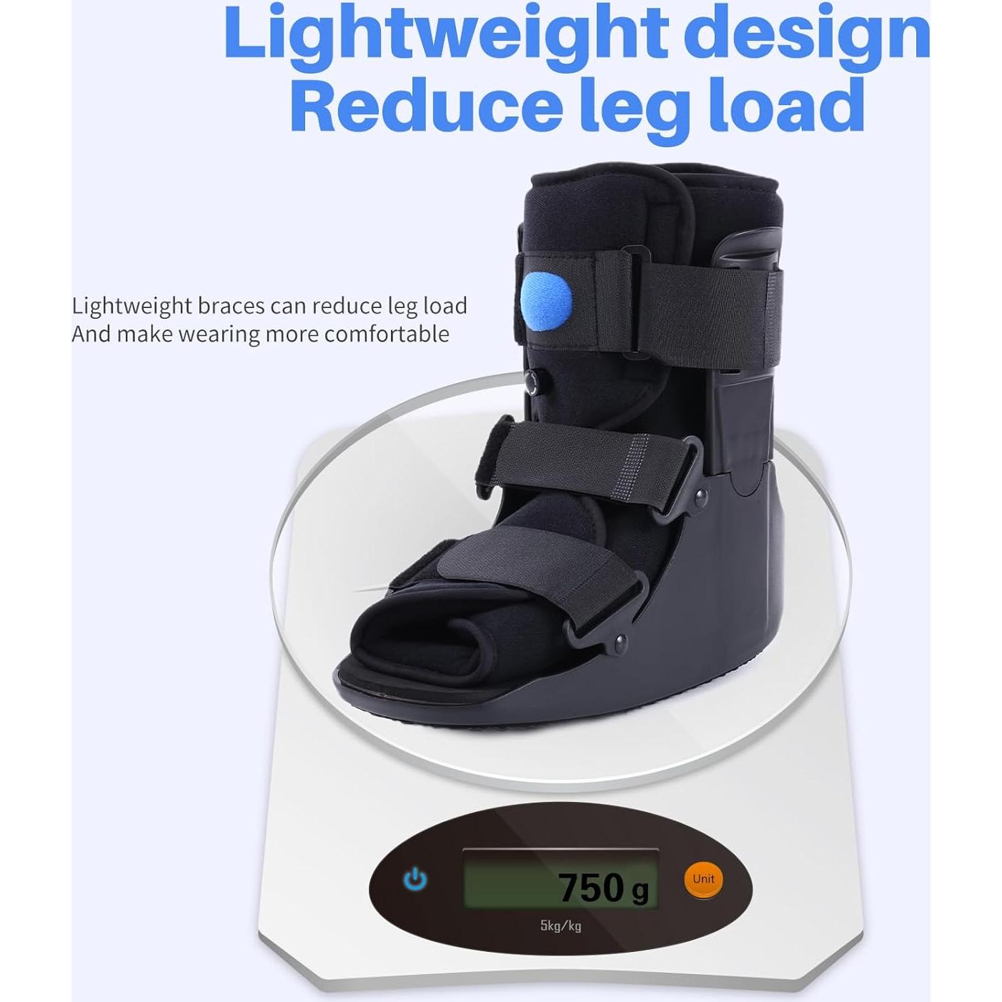 Botín Inflable Orthopédico Veanvoky para Tobillo Torcido Grande