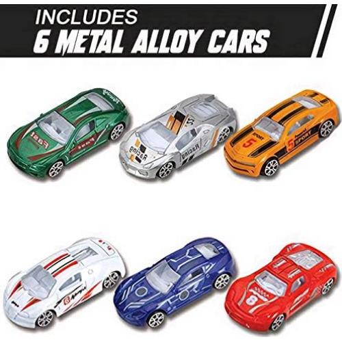 Juego de Construcción Pista de Carreras Liberty Imports 41 Piezas