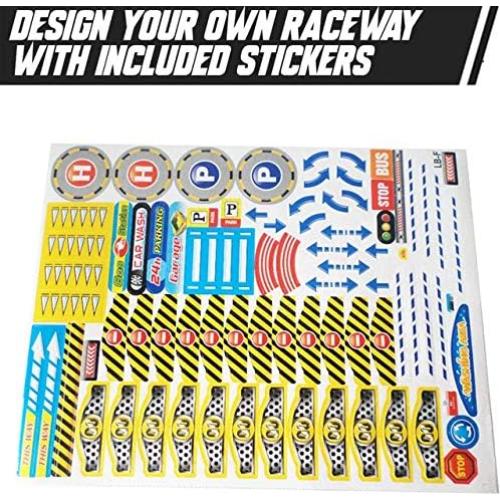 Juego de Construcción Pista de Carreras Liberty Imports 41 Piezas