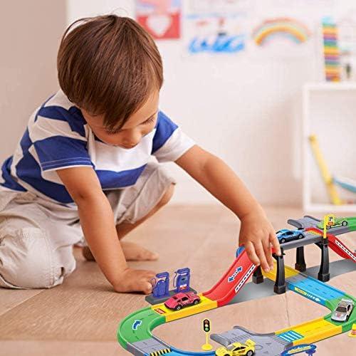 Juego de Construcción Pista de Carreras Liberty Imports 41 Piezas