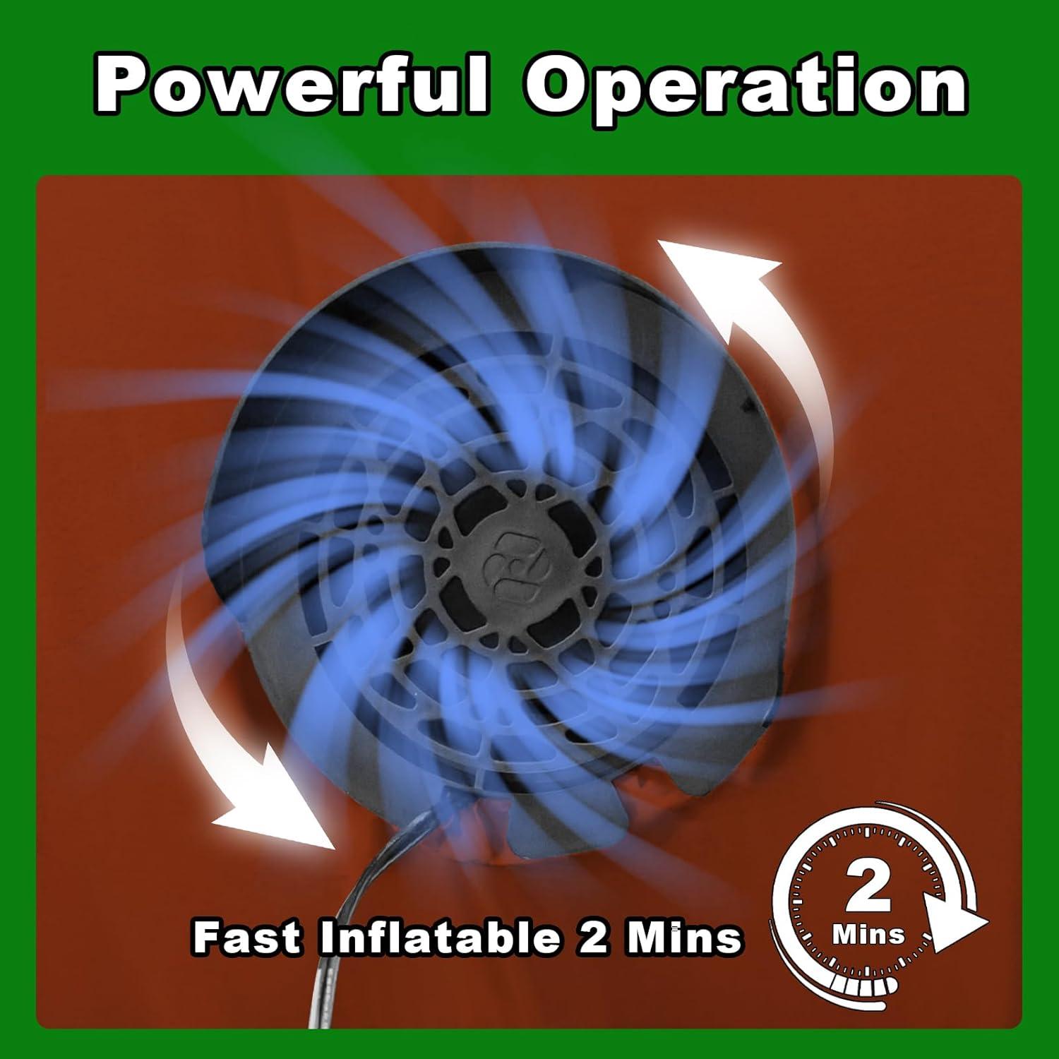 Decoración Inflable de Fútbol Gigante Popblow 1.83m LED